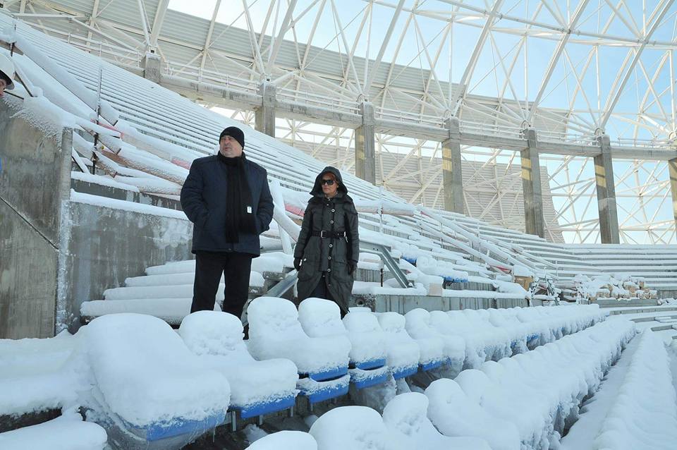 vizita lov stadion