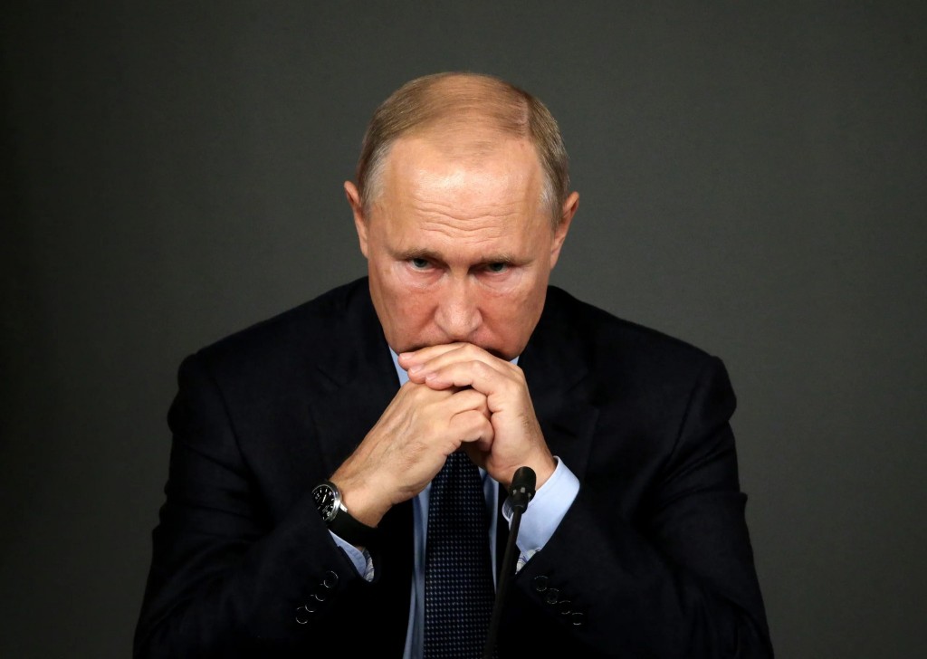 putin negru